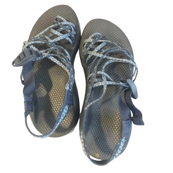 Chaco Blue Performance Footwear Sandal Hallow Eclipse Size 8 - Picture 2 of 11